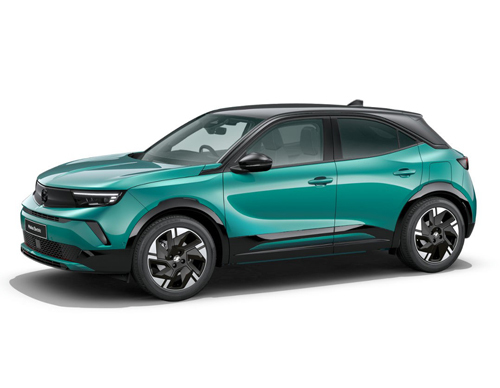 An image of Vauxhall Mokka Tropical Green.
